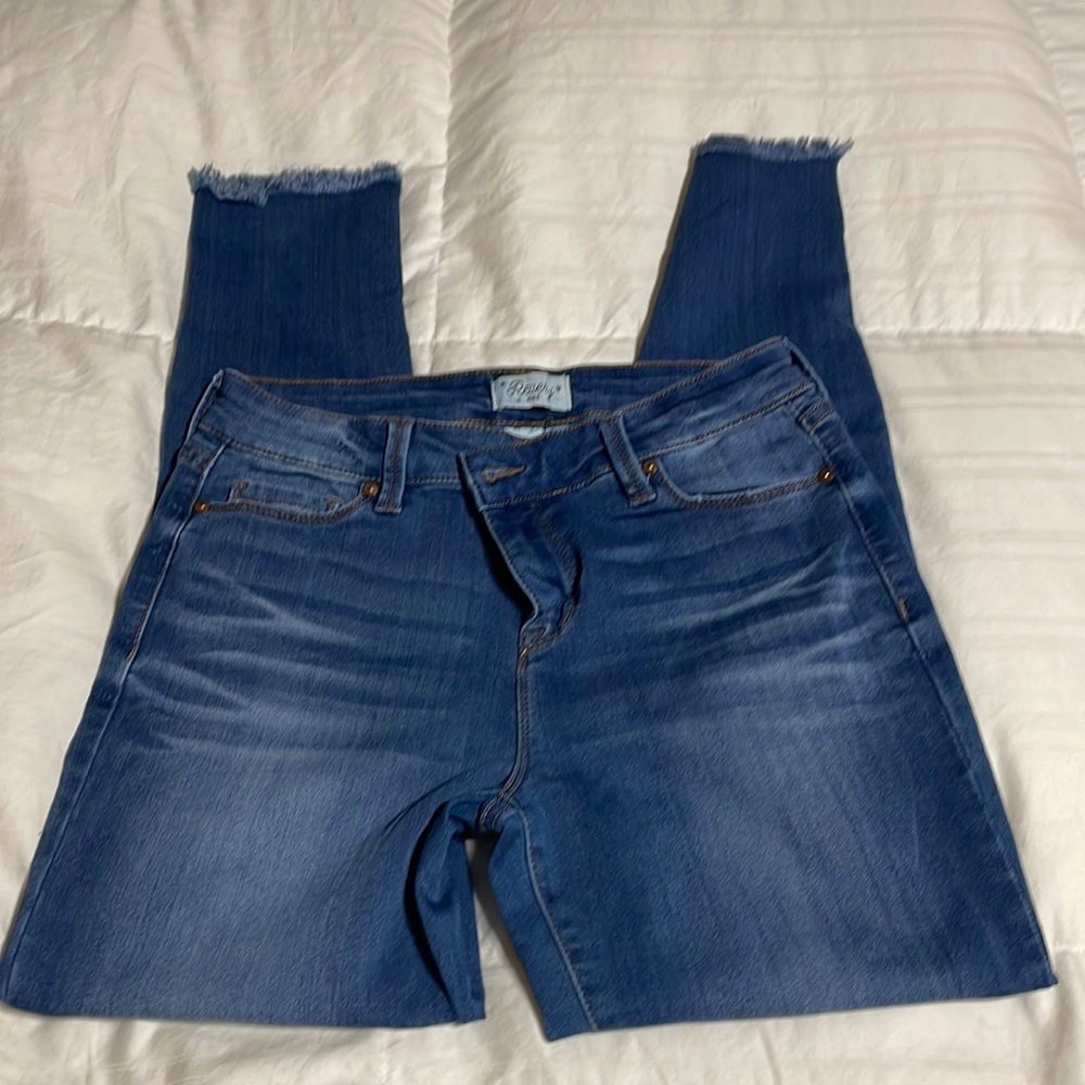 Revery High Rise Ankle Skinny Girls Jeans